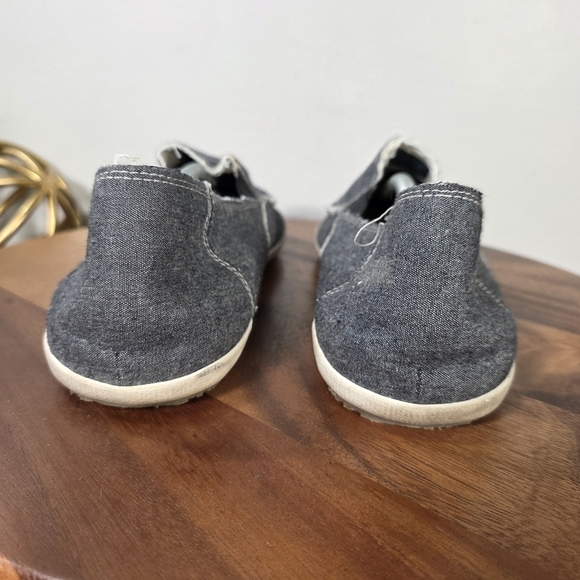 Sanuk Men’s Rounder Hobo Slip-On Loafers in Charcoal Gray Canvas Size 13 main image 15
